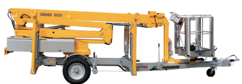 18 meter aanhangerhoogwerker