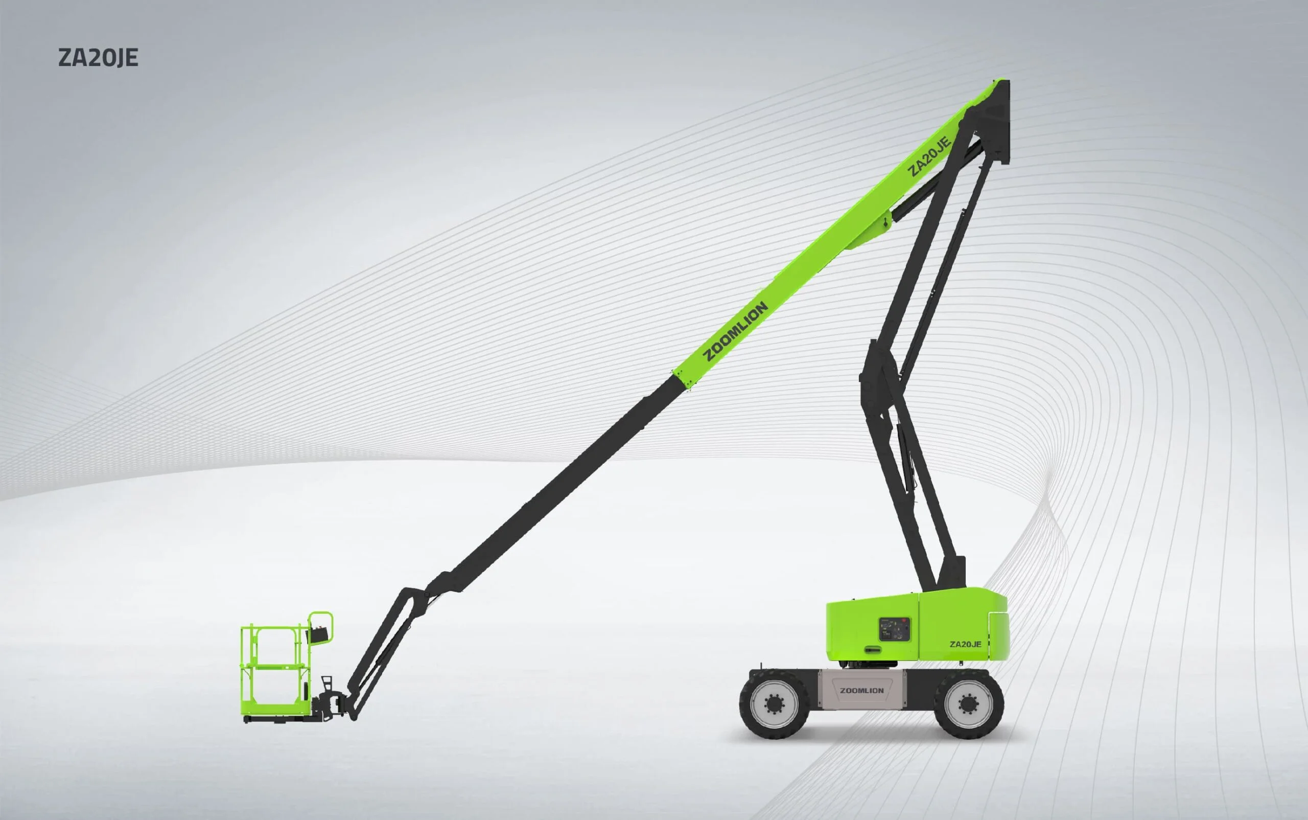 21 meter knik-arm hoogwerker