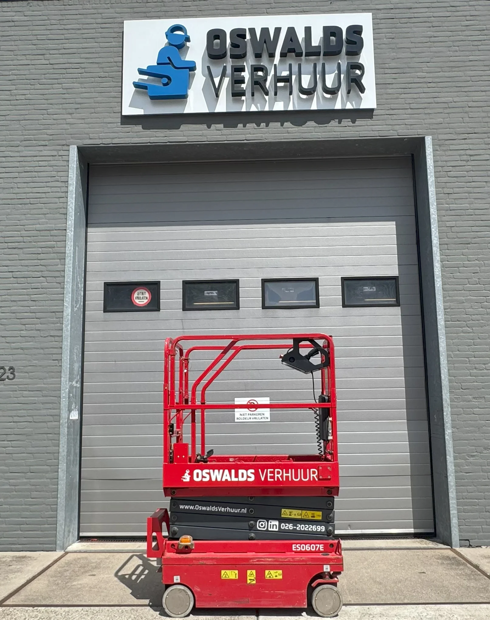 6-Meter-Schaarhoogwerker-Elektrisch