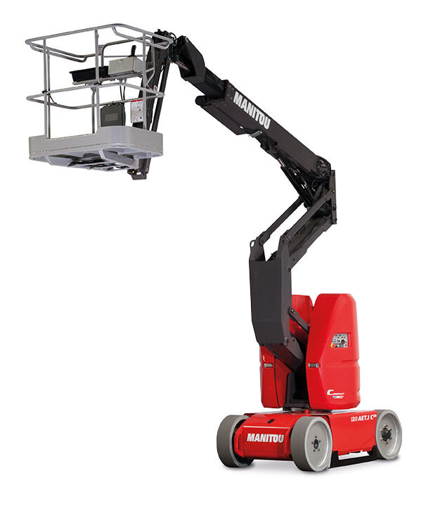 Manitou 120 AETJ-C 3D knikarmhoogwerker zijaanzicht