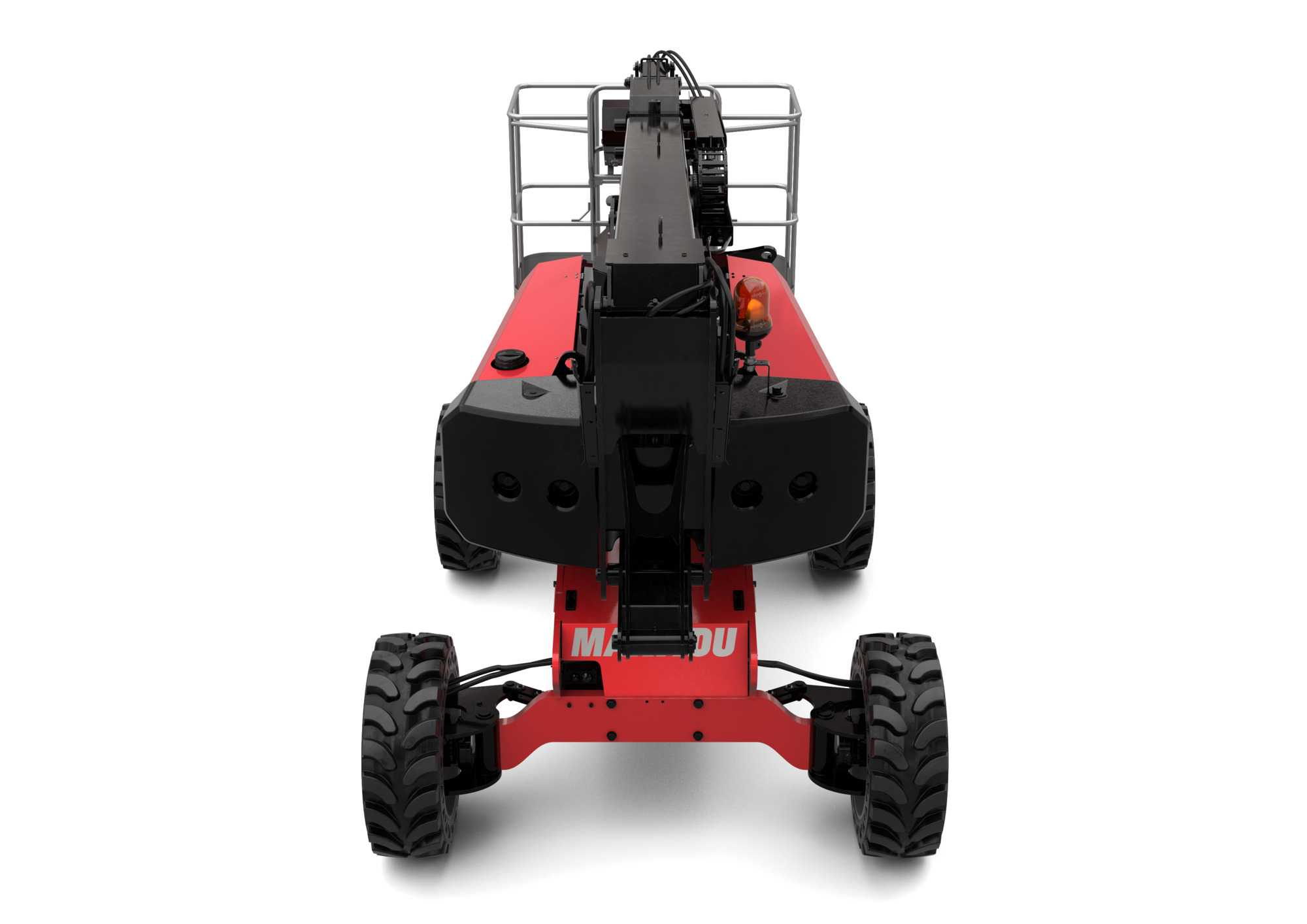 Manitou Man'go 12 knikarmhoogwerker - bovenaanzicht