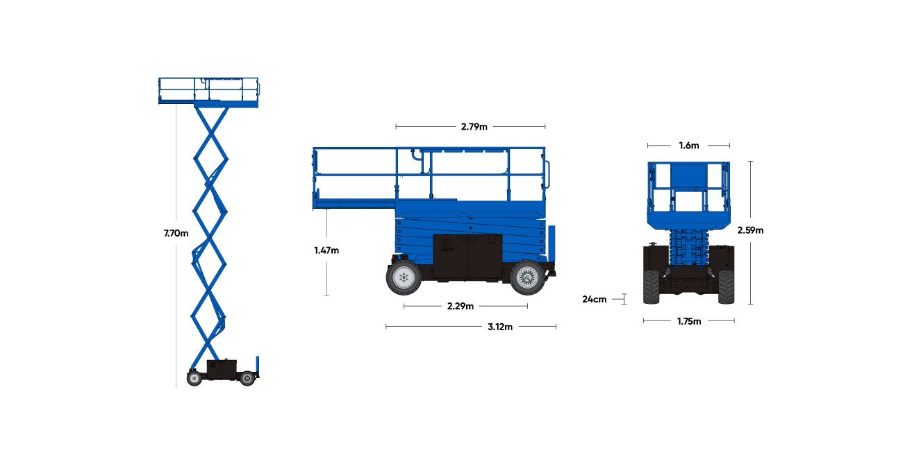 Werkdiagram Genie GS-2669 RT